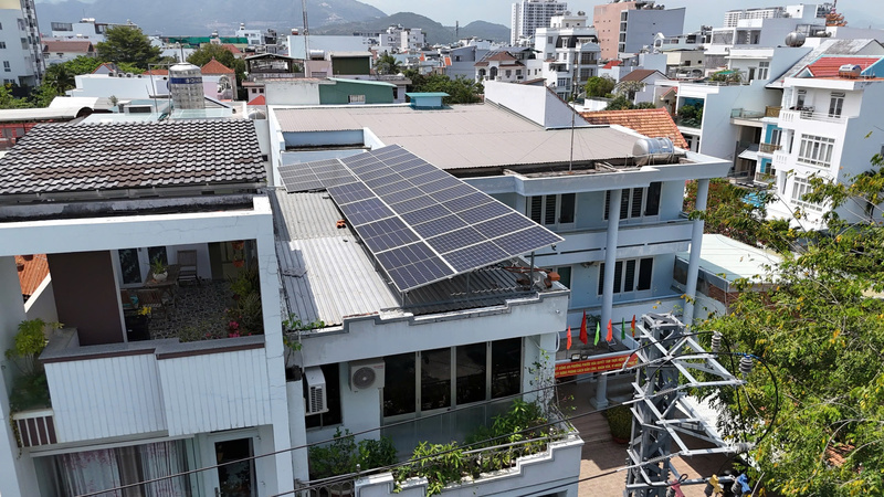 Hình ảnh thực tế - Quỳnh An Solar - Công Ty TNHH Xây Dựng Và Công Nghệ Quỳnh An